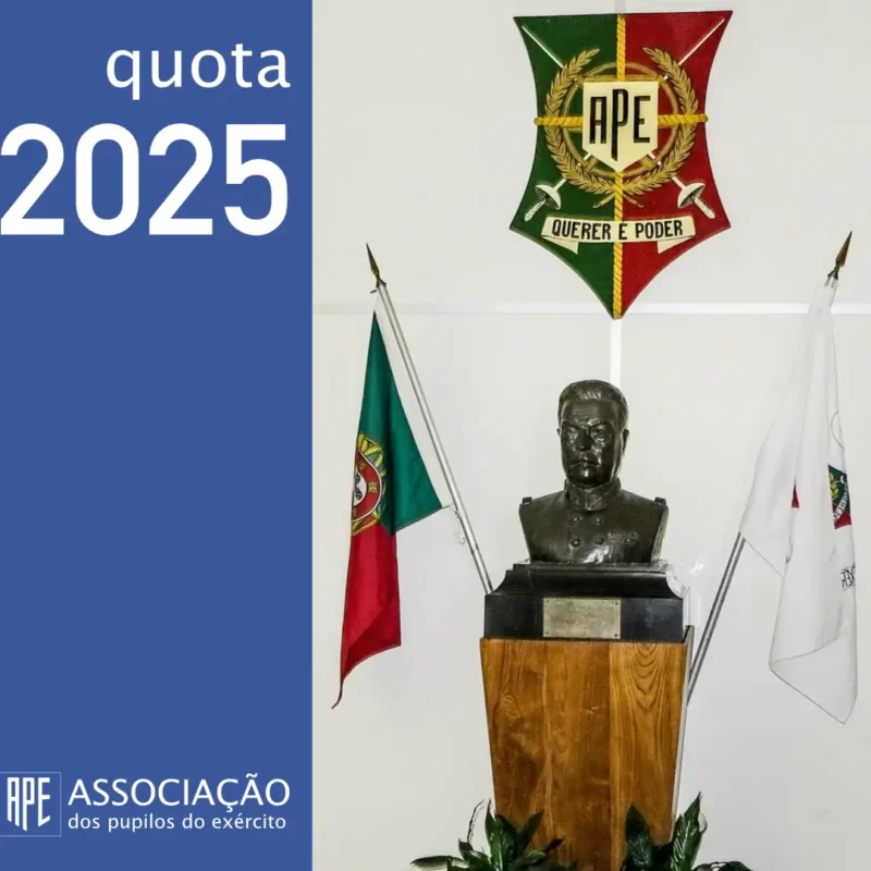 Quota de Associado da APE para o ano de 2025